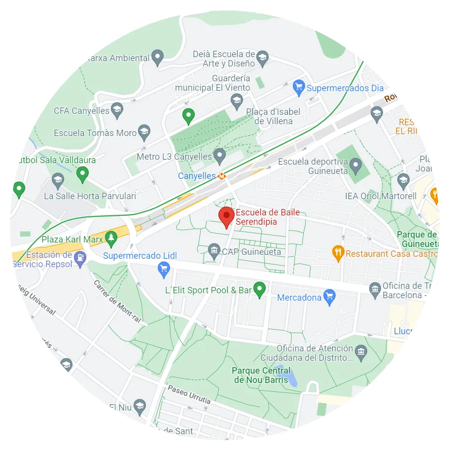 Mapa Escuela Serendipia